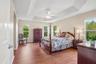 Primary Bedroom with Tray Ceiling