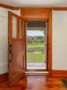 Front door and view