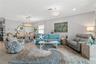 Facing Living area and dining area from back of home