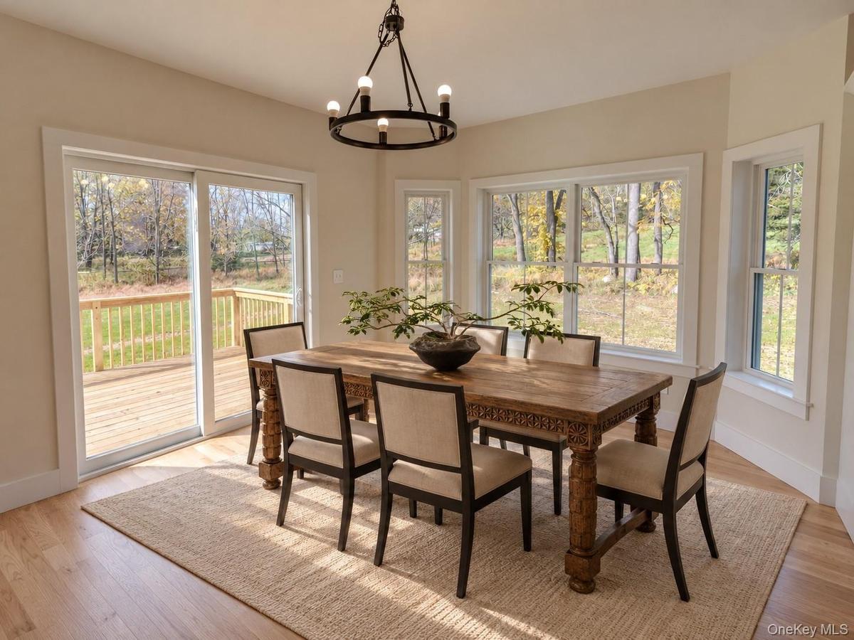 Virtually Staged Carson Dining Area