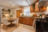 Virtually staged- lower level kitchen