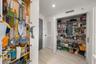 Storage space abounds in this unit.