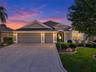 Twilight Front Elevation