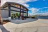 Modern amenity center with open patio space, a highlight of Lake Nona community living.