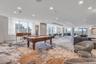 Rec room featuring billiards, recessed lighting, and baseboards