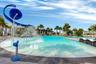 Community pool with water slide. Resort style amenities in Lake Nona, Orlando FL 32827.