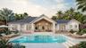 Exterior Back Pool & Spa - Artist rendition