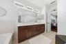 LARGE PRIMARY BATHROOM WITH LOTS OF STORAGE