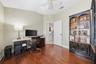 BEDROOM BEING USED AS AN OFFICE CURRENTLY with ENGINEERED HARDWOOD FLOORING