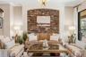 Stacked Stone Feature Walls