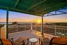Private balcony off primary suite