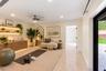 Primary suite Flex Room with Pool View Virtually Staged Picture