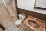 Full Bath in Basement