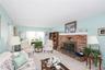 Gorgeous brick fireplace