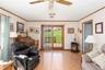 French doors to back deck