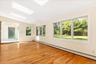 Family room with skylights