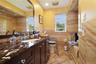 Custom marble bathroom