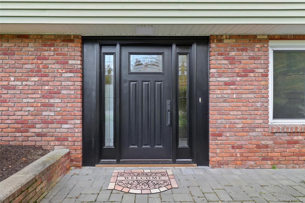 New entrance door
