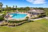 The oversized pool has tons of deck space.
