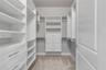 Primary bedroom  walk in closet