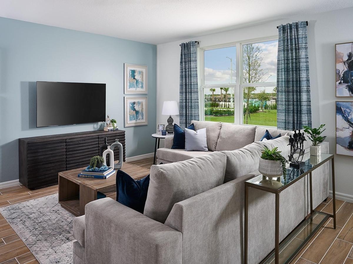 Photo is not of the actual home, but is an inspirational photo of builder’s model home and may depict options, furnishings, and/or decorator features 