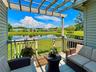 Deck and pond
