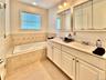 Primary bath with soaking tub