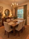 dining room virtual staged