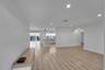 Recessed lighting, wood-finish flooring, and arched entryway