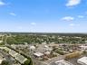 Drone / aerial view of a tree filled landscape