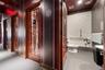 Bathroom featuring light tile patterned floors and a bidet