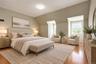 Virtually staged Primary suite