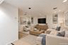 Virtually staged Family room