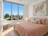 Staged guest bedroom