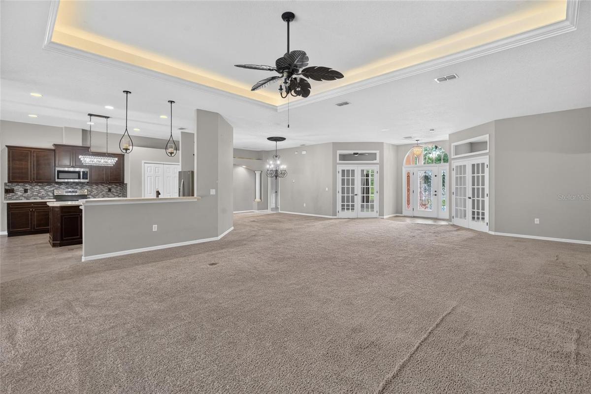 Spacious Great Room