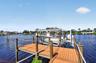 Trex boat dock with 20,000lb lift, water and electric.
