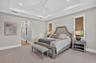 Double Tray Ceiling and Recessed Lighting.  Ceiling Fan connected to Control 4 home automation system.