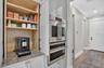 Concealed coffee-bar.