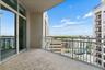Covered balcony from living & sitting room