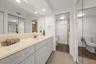 Primary suite bathroom