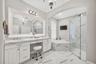 Dual Sinks and Marble Countertops