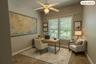Virtually Staged Guest room 3/Office