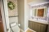Cabana Half-bathroom with access to Dining Room and Patio