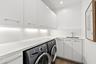 Electrolux washer and dryer on 2nd Floor for convenience