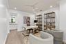 Office has private bathroom and can easily be converted to a 4th bedroom