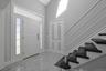 Sun-filled gracious double-height entry