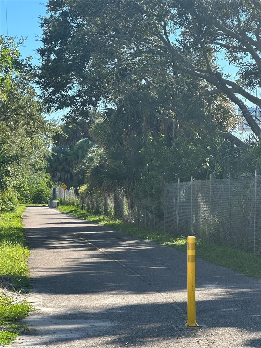 Access to the Pinellas Trail system