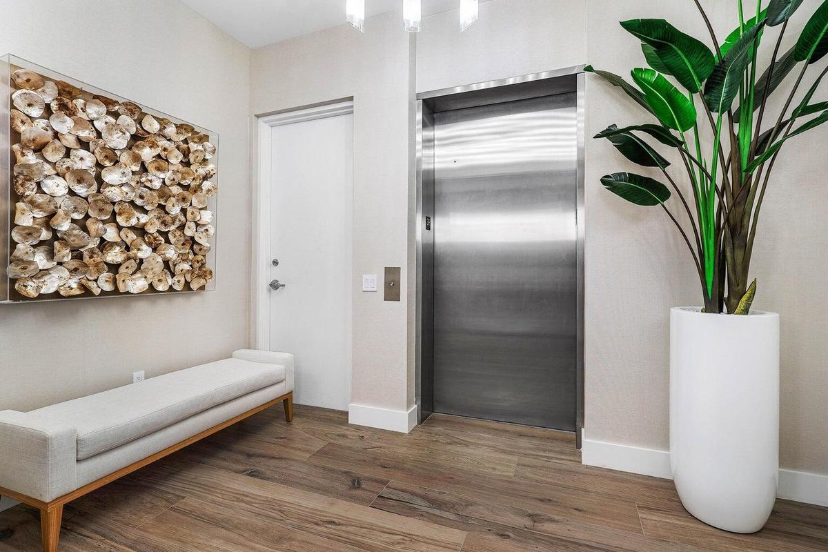 Private elevator entrance into your foyer