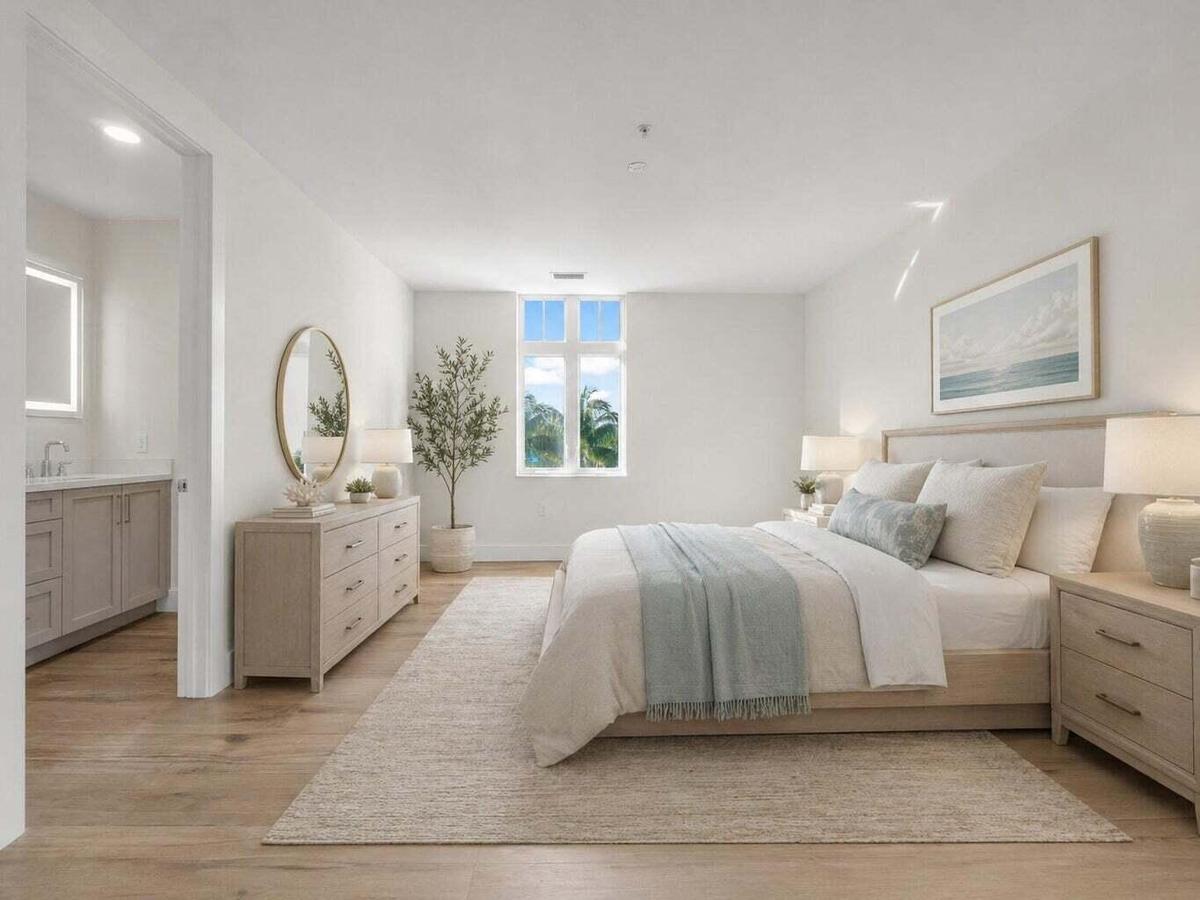 Walk out of your residence, head downstairs and be on the water in minutes.