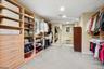 Primary closet